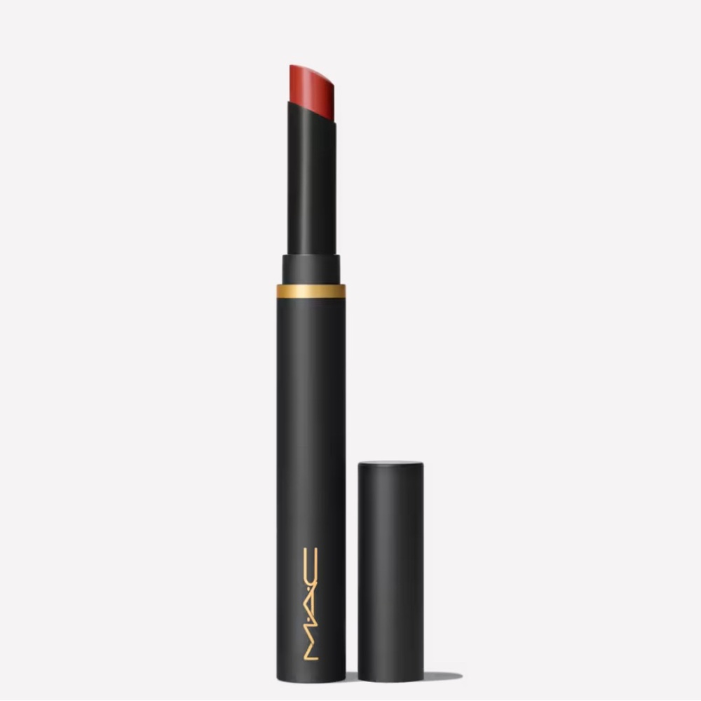 MAC Cosmetics877 Devoted to Chili POWDER KISS VELVET BLUR SLIM STICK